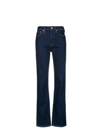 dunkelblaue bedruckte Jeans von Calvin Klein Jeans