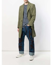 dunkelblaue bedruckte Jeans von JW Anderson