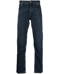 dunkelblaue bedruckte Jeans von Etro