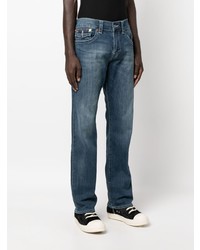 dunkelblaue bedruckte Jeans von True Religion