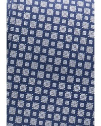 dunkelblaue bedruckte Krawatte von Eterna