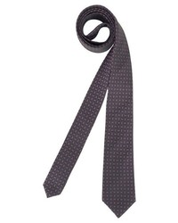dunkelblaue bedruckte Krawatte von Roy Robson