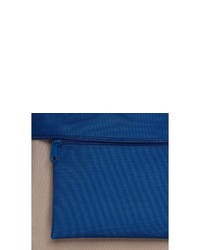 dunkelblaue bedruckte Shopper Tasche aus Leder von Reisenthel