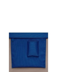 dunkelblaue bedruckte Shopper Tasche aus Segeltuch von Reisenthel