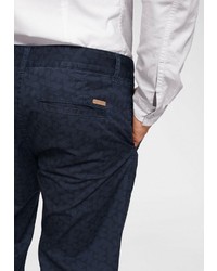dunkelblaue bedruckte Shorts von edc by Esprit