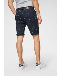 dunkelblaue bedruckte Shorts von Esprit