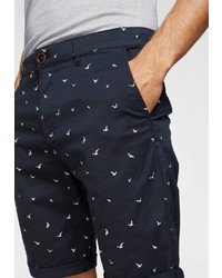 dunkelblaue bedruckte Shorts von Esprit