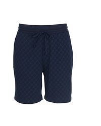 dunkelblaue bedruckte Shorts von JOOP!