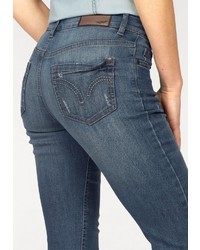 dunkelblaue Bermuda-Shorts aus Jeans von Arizona
