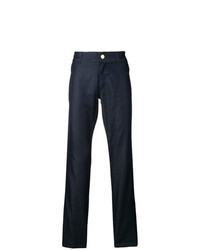 dunkelblaue bestickte Jeans von Billionaire