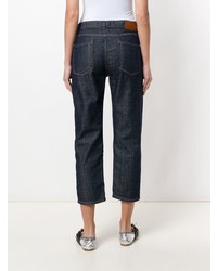 dunkelblaue bestickte Jeans von Weekend Max Mara