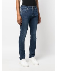 dunkelblaue bestickte Jeans von Billionaire