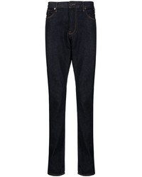 dunkelblaue bestickte Jeans von Emporio Armani