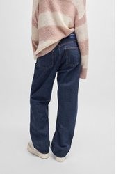 dunkelblaue bestickte Jeans von HUGO Blue