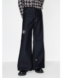 dunkelblaue bestickte Jeans von DUOltd