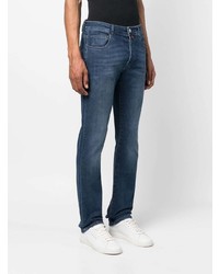 dunkelblaue bestickte Jeans von Billionaire