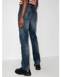 dunkelblaue bestickte Jeans von True Religion