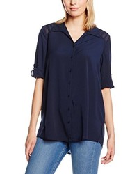 dunkelblaue Bluse von Bonita