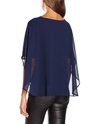 dunkelblaue Bluse von Compañia Fantastica