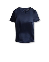 dunkelblaue Bluse von ESPRIT Collection