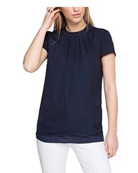 dunkelblaue Bluse von ESPRIT Collection