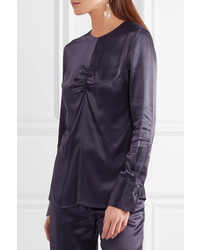 dunkelblaue Bluse von Joseph