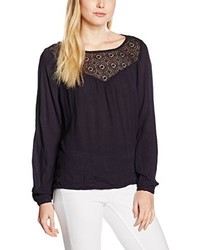 dunkelblaue Bluse von Garcia