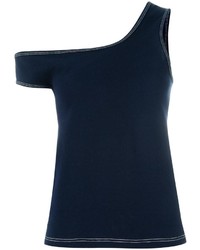 dunkelblaue Bluse von Jacquemus