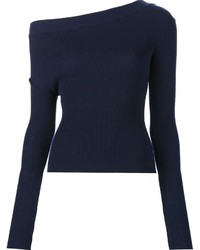 dunkelblaue Bluse von Jacquemus