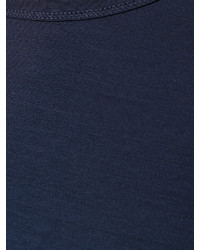 dunkelblaue Bluse von Jil Sander