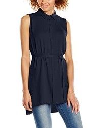 dunkelblaue Bluse von Vero Moda