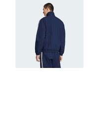 dunkelblaue Bomberjacke von adidas Originals