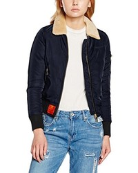 dunkelblaue Bomberjacke von Bombers Original