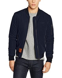 dunkelblaue Bomberjacke von Bombers Original