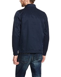 dunkelblaue Bomberjacke von Burton Menswear London