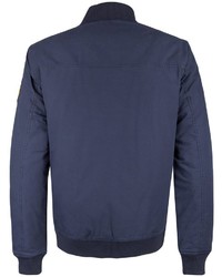 dunkelblaue Bomberjacke von Dreimaster