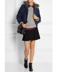 dunkelblaue Bomberjacke von Band Of Outsiders