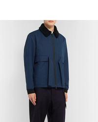 dunkelblaue Bomberjacke von Craig Green