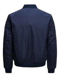 dunkelblaue Bomberjacke von Jack & Jones