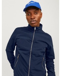 dunkelblaue Bomberjacke von Jack & Jones