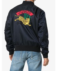 dunkelblaue Bomberjacke von Kenzo