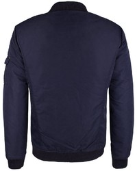 dunkelblaue Bomberjacke von MO