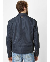 dunkelblaue Bomberjacke von NAGANO