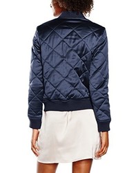 dunkelblaue Bomberjacke von New Look