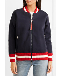 dunkelblaue Bomberjacke von Moncler