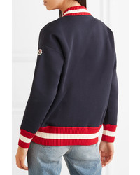 dunkelblaue Bomberjacke von Moncler