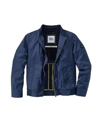 dunkelblaue Bomberjacke von S4 JACKETS