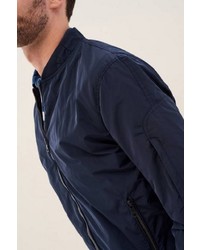 dunkelblaue Bomberjacke von SALSA