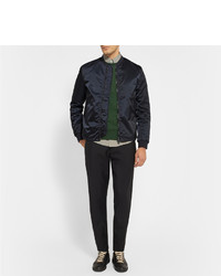 dunkelblaue Bomberjacke von Acne Studios