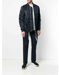 dunkelblaue Bomberjacke von Acne Studios